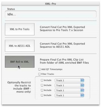 FCP --> XML --> Pro Tools (Workflow entre Final Cut y ProTools usando XML) - Figura 1